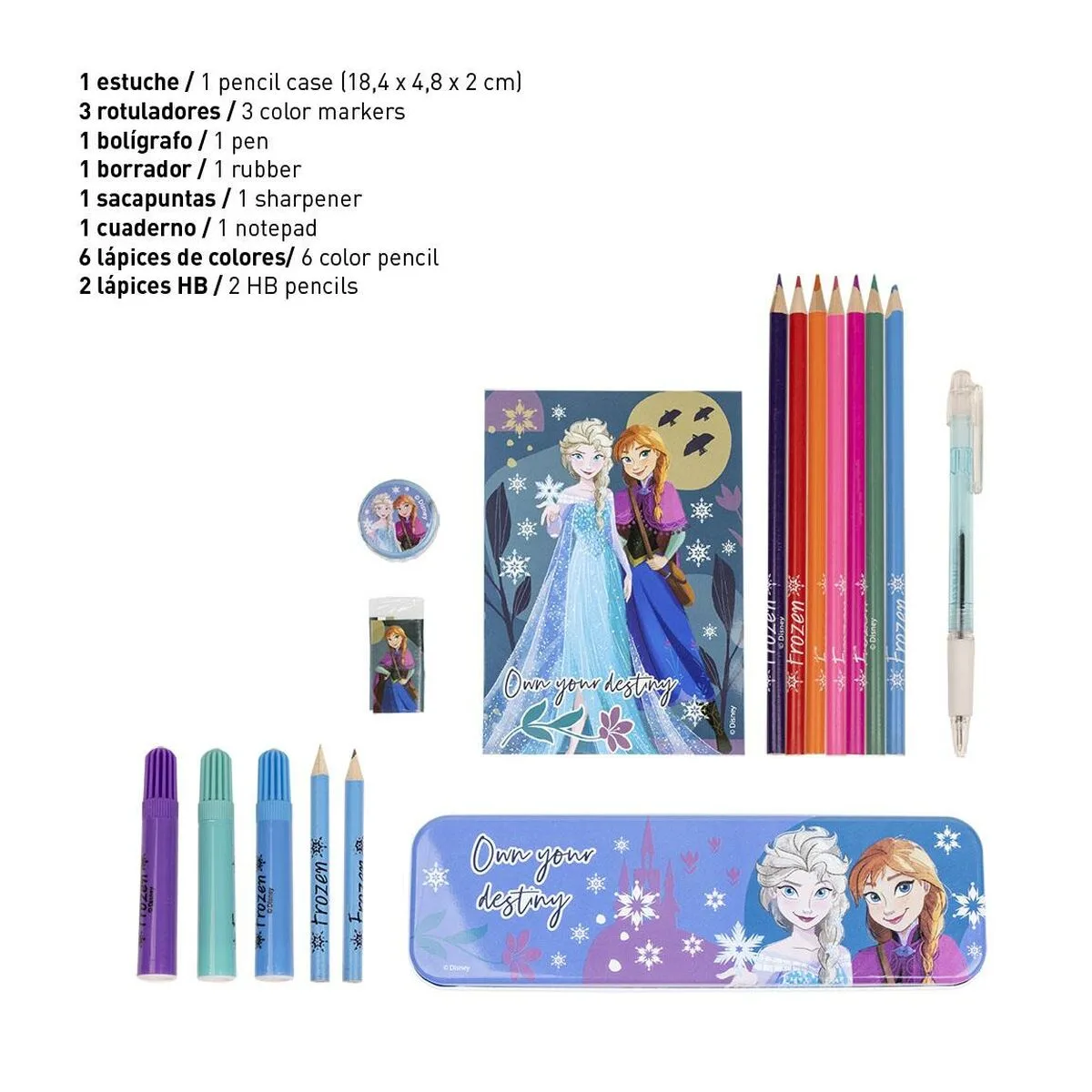 Ensemble de papeterie frozen 24 pieces bleu s073808586. L'esprit Diaytar : une curiosité insatiable pour dénicher les produits généraux et électroniques qui feront demain