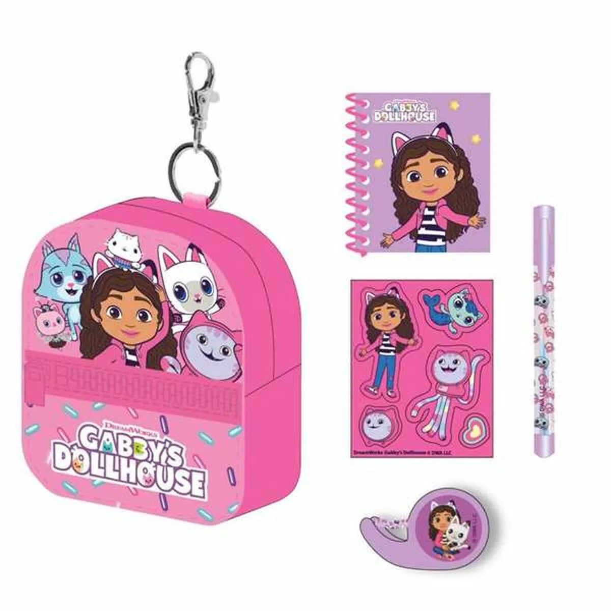Ensemble de papeterie gabby s dollhouse 5 pieces s245510517. Diaytar, c'est votre conseiller shopping personnel, toujours à l'affût des pépites qui correspondent à votre style de vie.