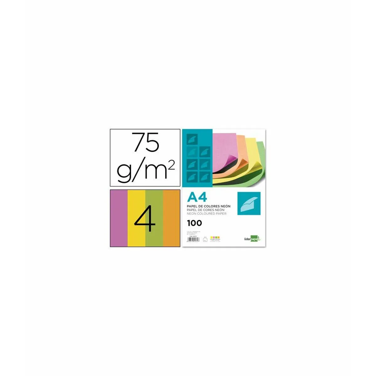 Ensemble de papeterie liderpapel pc45 multicouleur 100 volets s7718294582. Laissez-vous guider par Diaytar à travers la jungle des produits pour dénicher ceux qui méritent vraiment votre attention