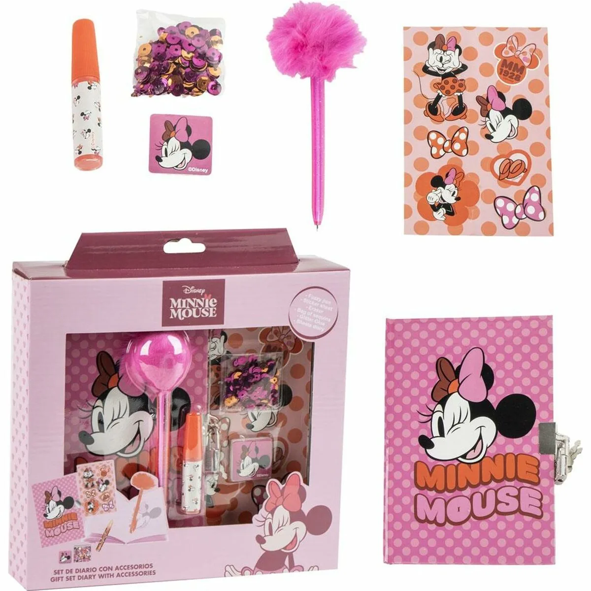 Ensemble de papeterie minnie mouse multicouleur s245511323. Diaytar, le trait d'union entre vos besoins pratiques et vos aspirations esthétiques, à travers une offre généraliste pointue