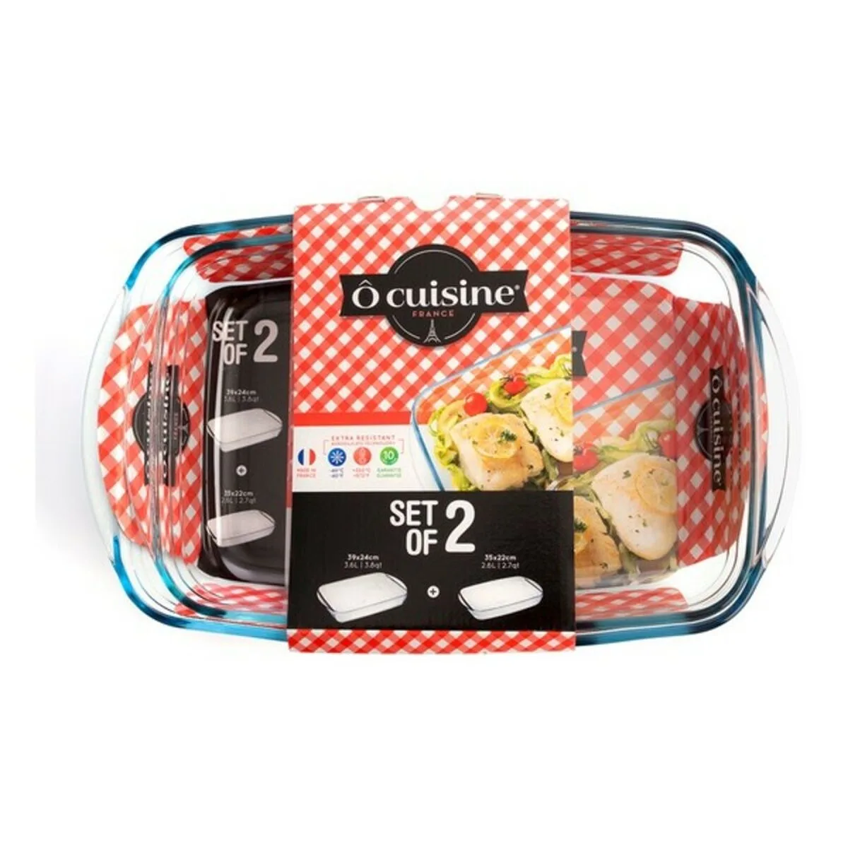 Ensemble de plats de cuisson au four o cuisine 334sa05 transparent verre s270123267. Diaytar vous offre un accès privilégié à une sélection de produits qui font buzz, qui innovent et qui embellissent la vie