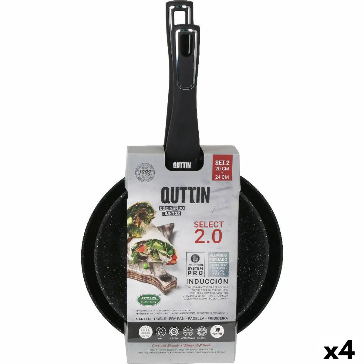 Ensemble de poele quttin 3 5 mm 4 unites s223338685. Diaytar, c'est la promesse tenue d'un e-commerce où l'émerveillement devant un produit simple est encore possible.