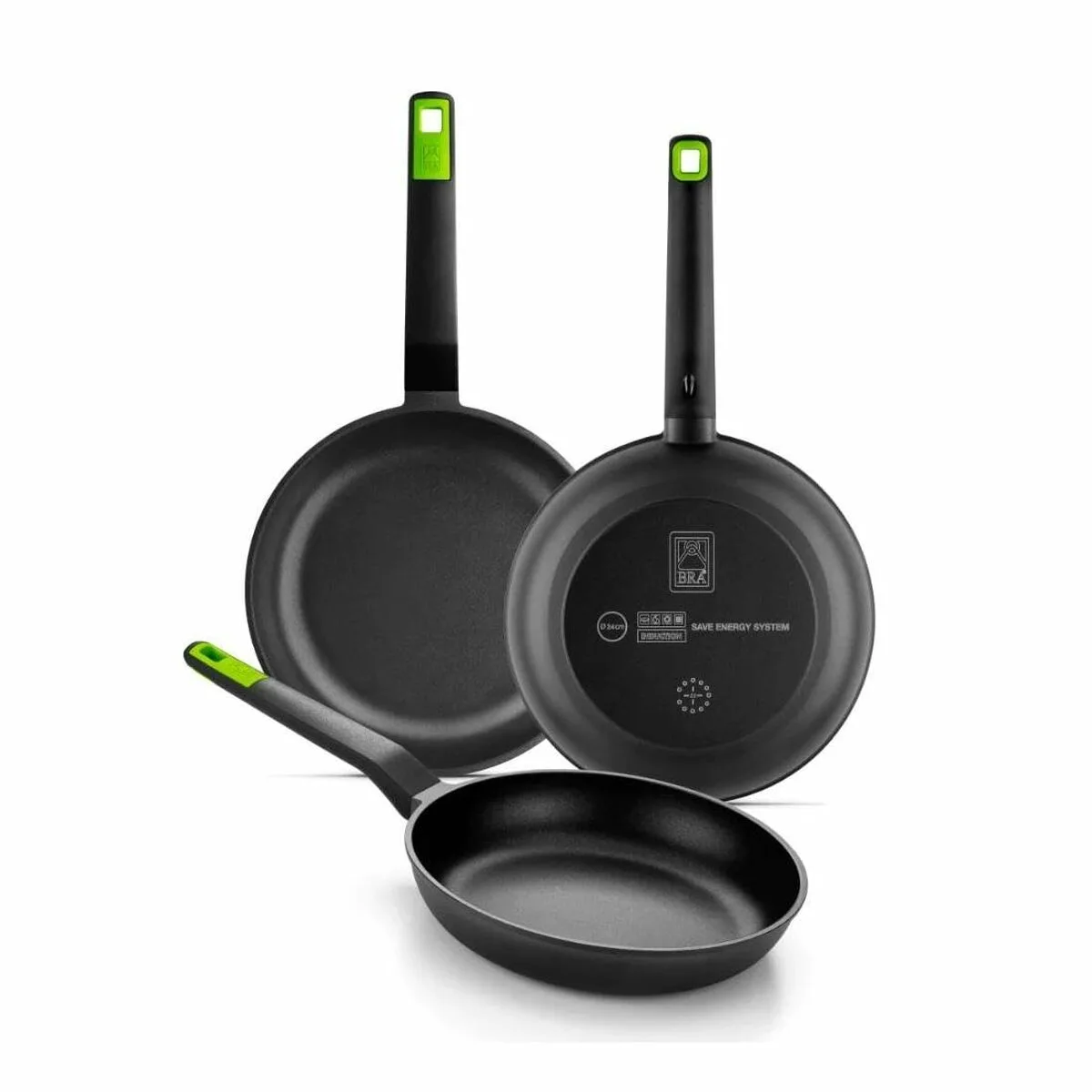 Ensemble de poeles bra gastro a841202 aluminium forge 3 pieces s045466229. Votre boutique de confiance Diaytar vous accompagne dans tous vos projets.