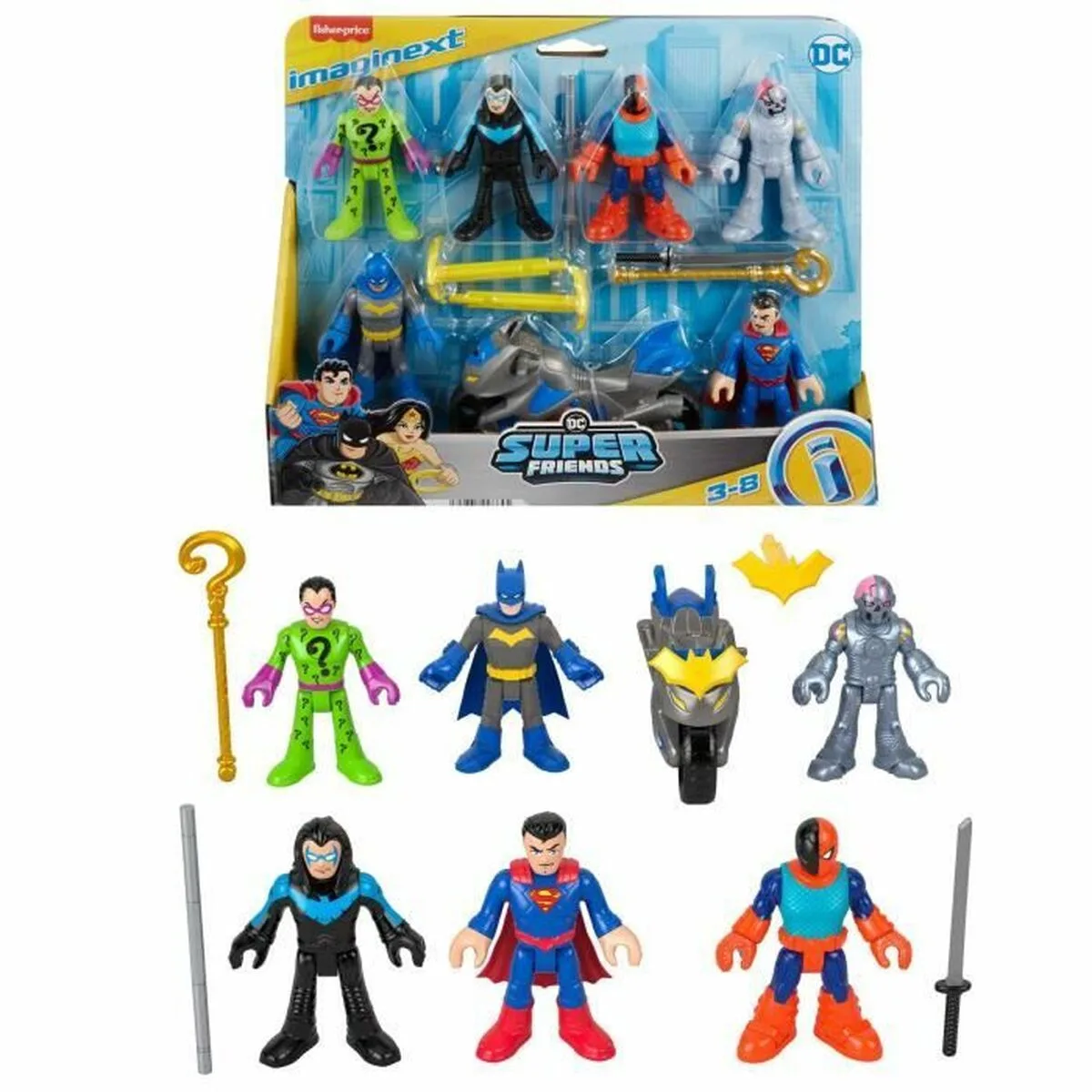 Ensemble de poupees fisher price hxf94 s7101240974. Créez votre look signature avec les pièces mode sélectionnées par Diaytar.