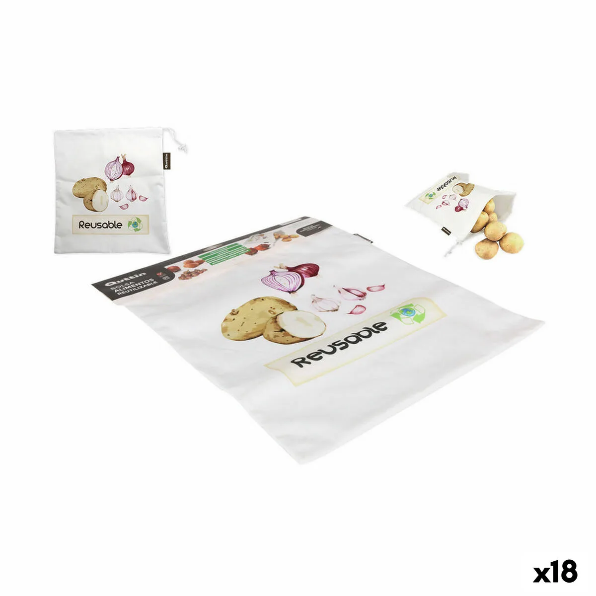 Ensemble de sac alimentaire reutilisable quttin 39 5 x 35 cm 18 unites s223054521. Diaytar a été pensé pour les multitâches, les exigeants, les pressés, les rêveurs... En somme, pour vous.