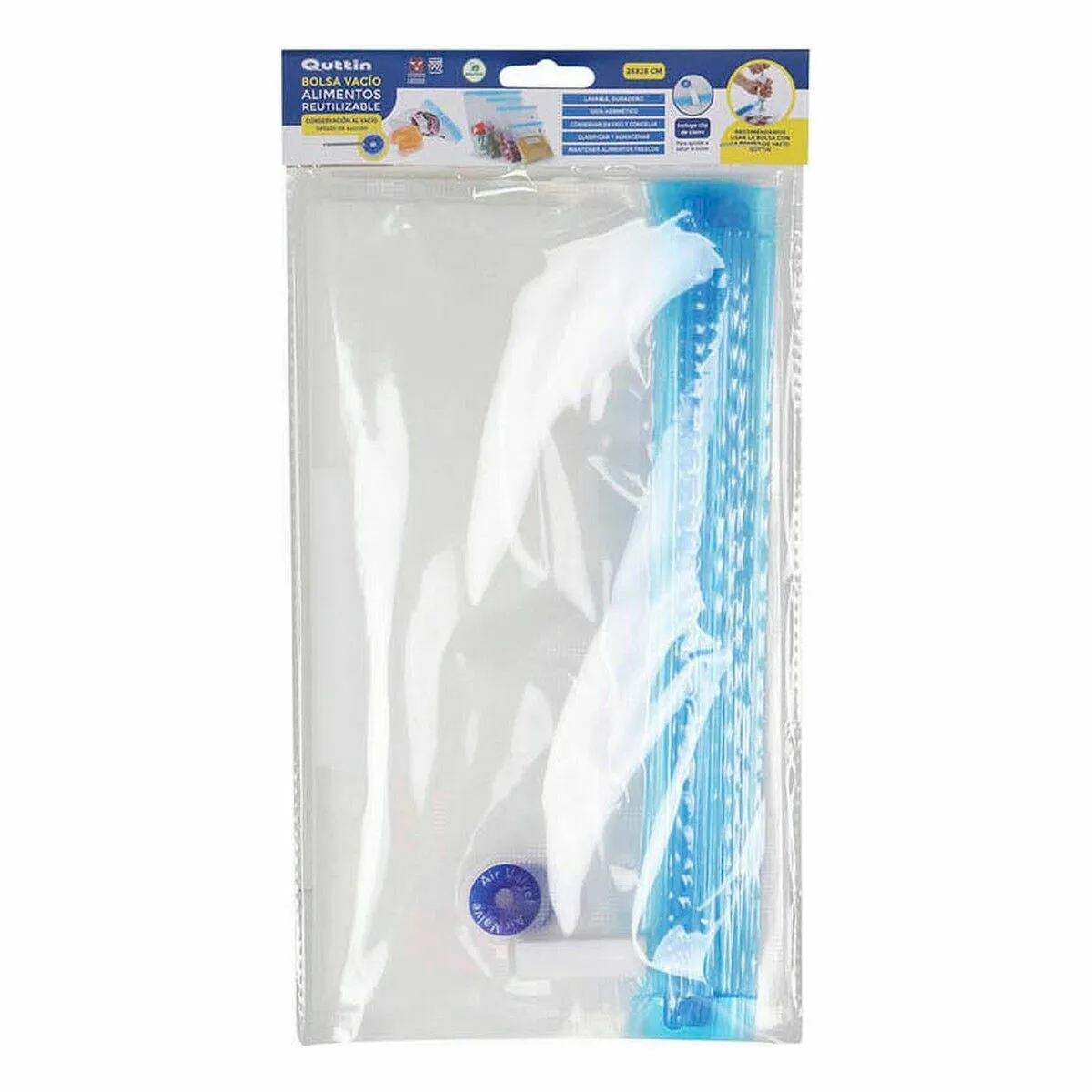 Ensemble de sac alimentaire reutilisable quttin soupape a vide 5 pieces 26 x 28 cm 24 unites s223054154. Diaytar : La boutique qui réunit qualité, tendance et prix accessibles sous un même toit.