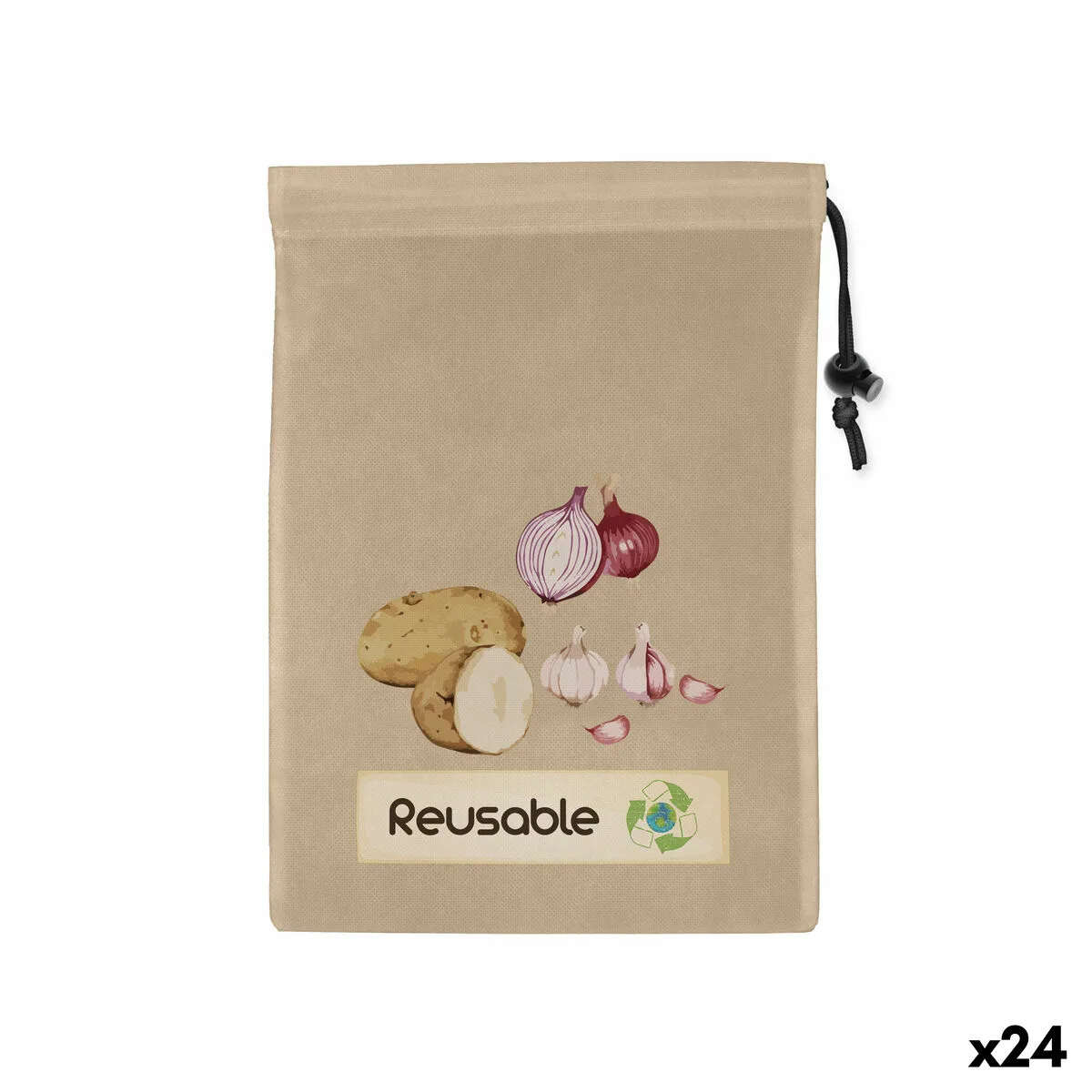 Ensemble de sac alimentaire reutilisable quttin tnt non woven 44 5 x 29 5 cm 24 unites s223347075. Chez Diaytar, nous célébrons l'innovation sous toutes ses formes, des produits high-tech les plus fous aux objets maison les plus malins.