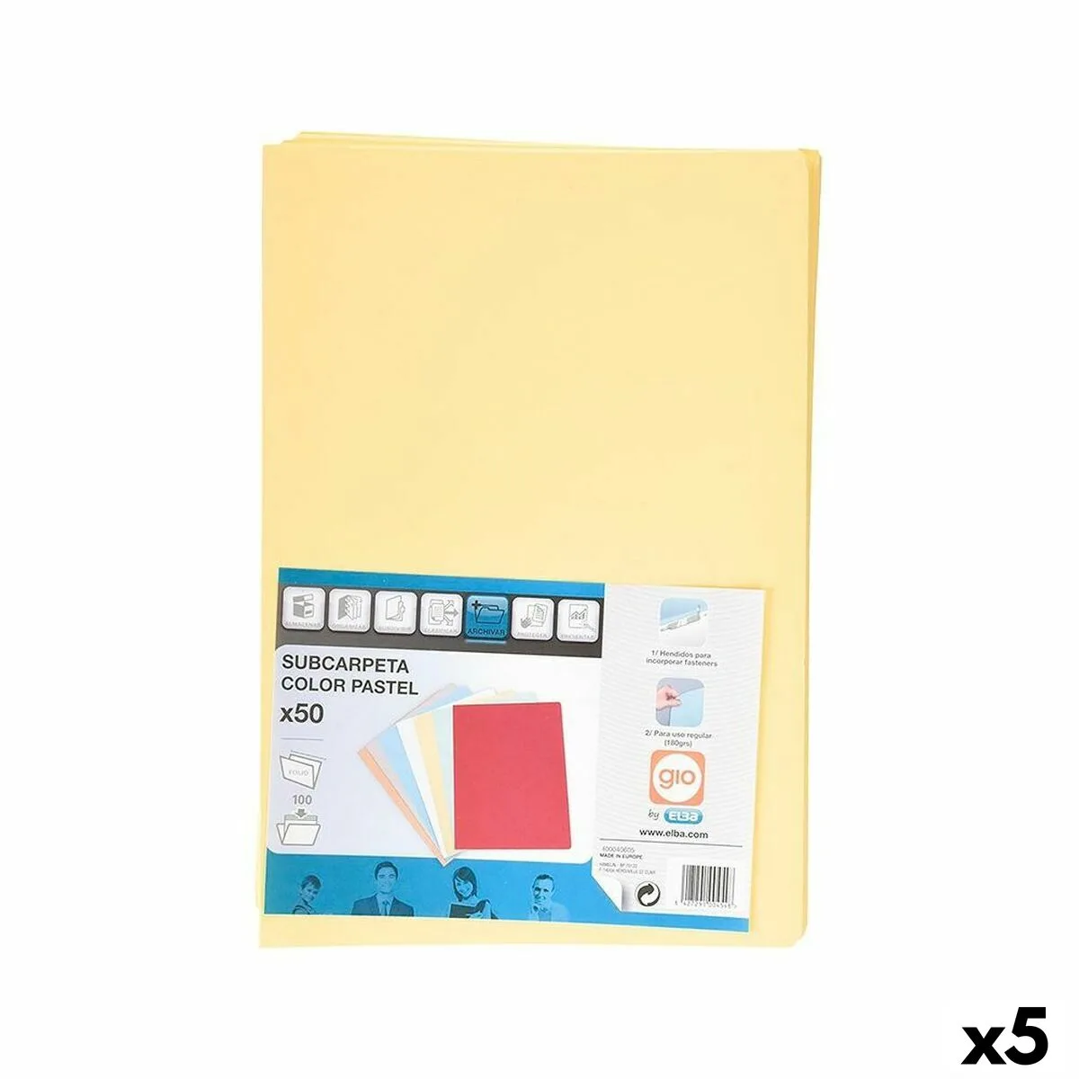 Ensemble de sous dossiers elba jaune a4 50 pieces 5 unites s843664886. Diaytar, c'est le cercle vertueux : des produits de qualité qui améliorent votre vie, qui vous rendent heureux, alors vous revenez.