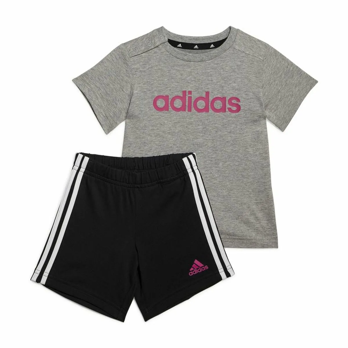 Ensemble de sport pour bebe adidas essentials lineage gris fonce s6412512499. Style et élégance se conjuguent parfaitement dans notre rayon mode Diaytar.