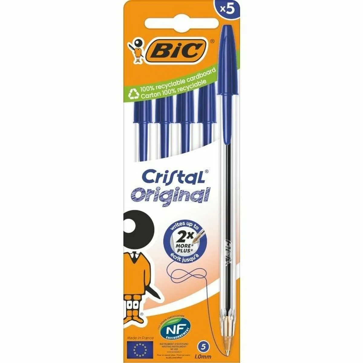 Ensemble de stylos bic bic cristal original 516344 bleu s991644938. Diaytar, c'est le compagnon des visionnaires, de ceux qui achètent aujourd'hui les produits qui seront incontournables demain.