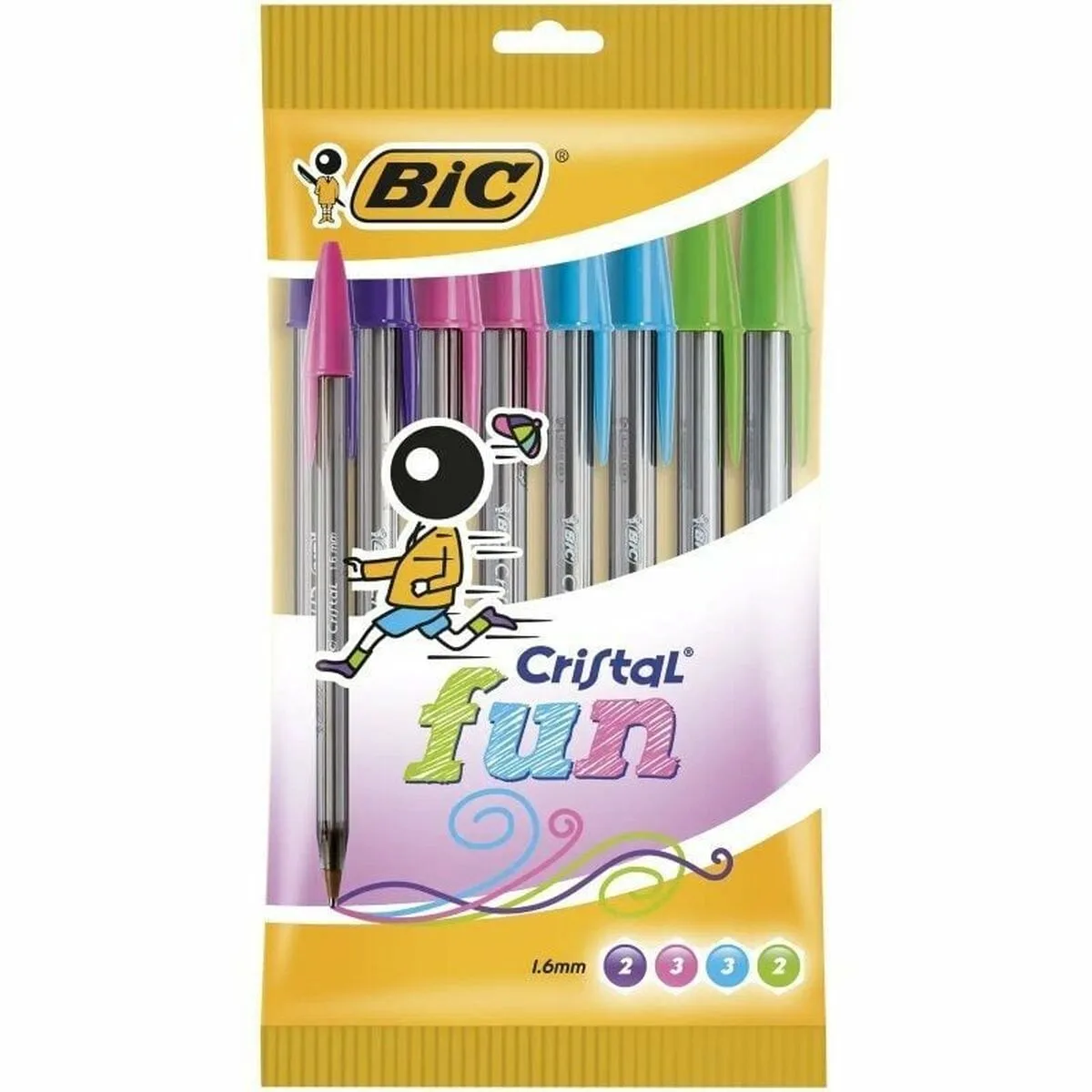 Ensemble de stylos bic cristal fun 921342 multicouleur 10 pieces 10 unites s991683795. La promesse Diaytar : une sélection rigoureuse de produits généraux où la tendance et la durabilité vont de pair