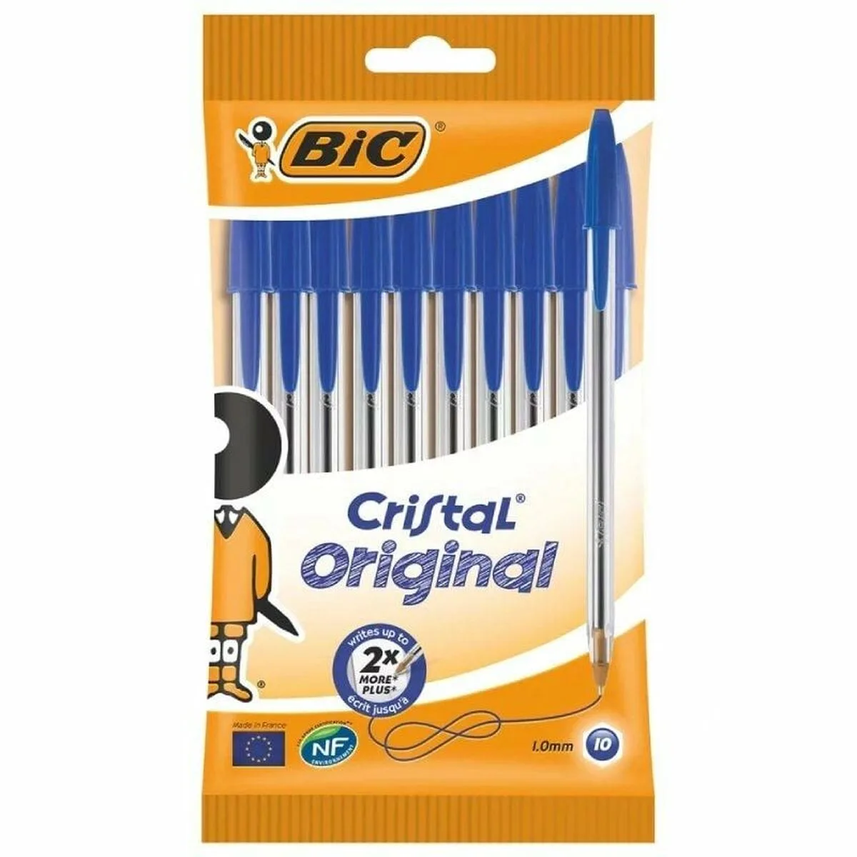 Ensemble de stylos bic cristal original 516352 bleu 10 unites s991683591. Diaytar, le compagnon des esprits créatifs et exigeants en quête de produits généraux hors des sentiers battus
