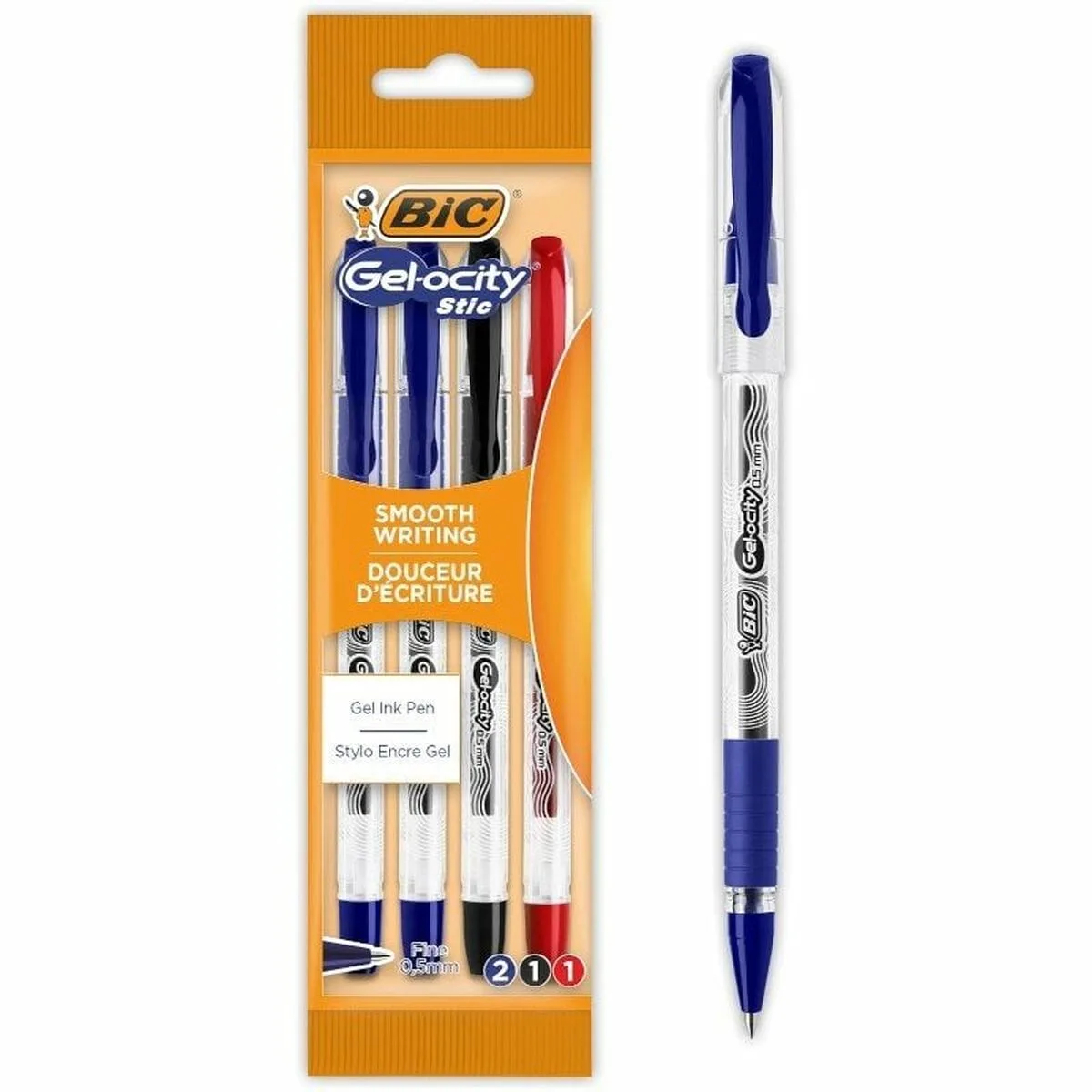 Ensemble de stylos bic gelocity stic 992599 s991684289. Tendance, confort et qualité : la trilogie gagnante de Diaytar Mode.