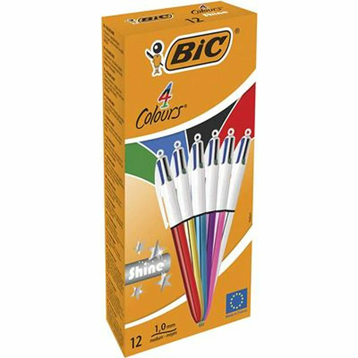 Ensemble de stylos bic shine silver blanc multicouleur 12 pieces s840159170. Diaytar : Le curateur de votre quotidien. Des produits soigneusement choisis pour leur originalité et leur utilité