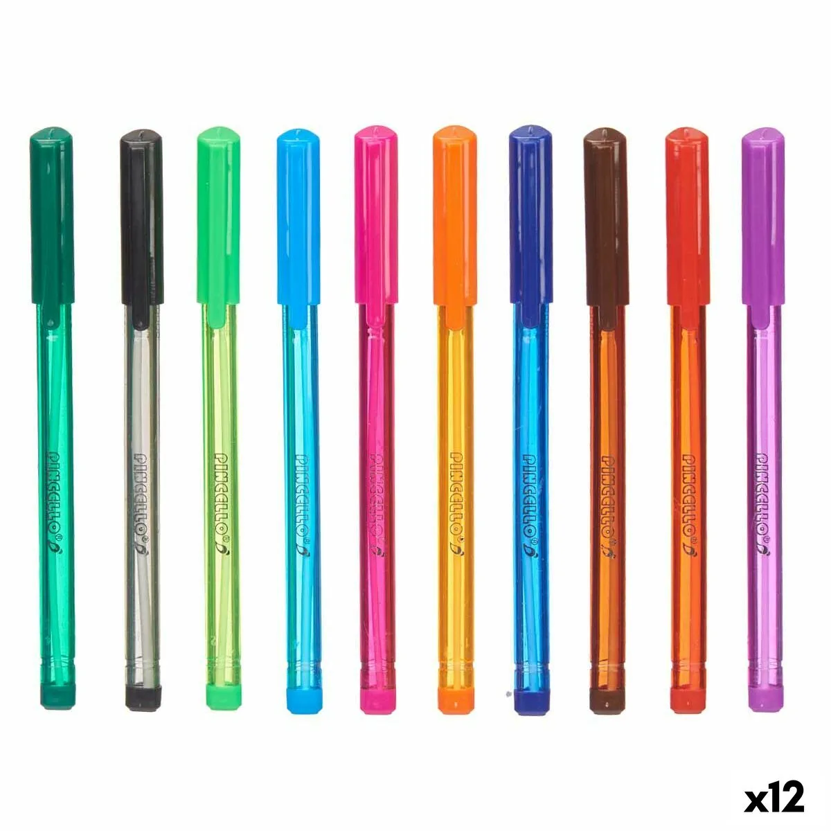 Ensemble de stylos pincello 494 bleu rouge vert multicouleur orange 12 unites s363011324. Bienvenue sur Diaytar, l'endroit où les produits ne sont pas juste achetés, mais sont adoptés pour la vie.
