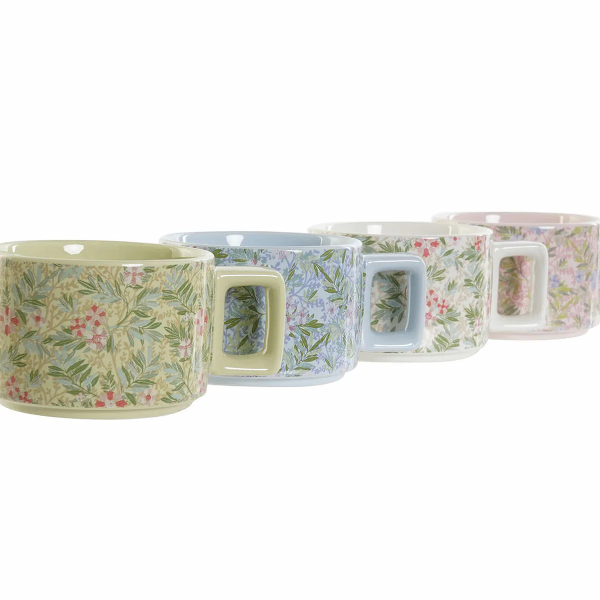 Ensemble de tasses a cafe dkd home decor bleu vert rose metal dolomite 260 ml s302581497. Diaytar, la preuve qu'une boutique généraliste peut être synonyme de goût, d'exigence et d'innovation constante