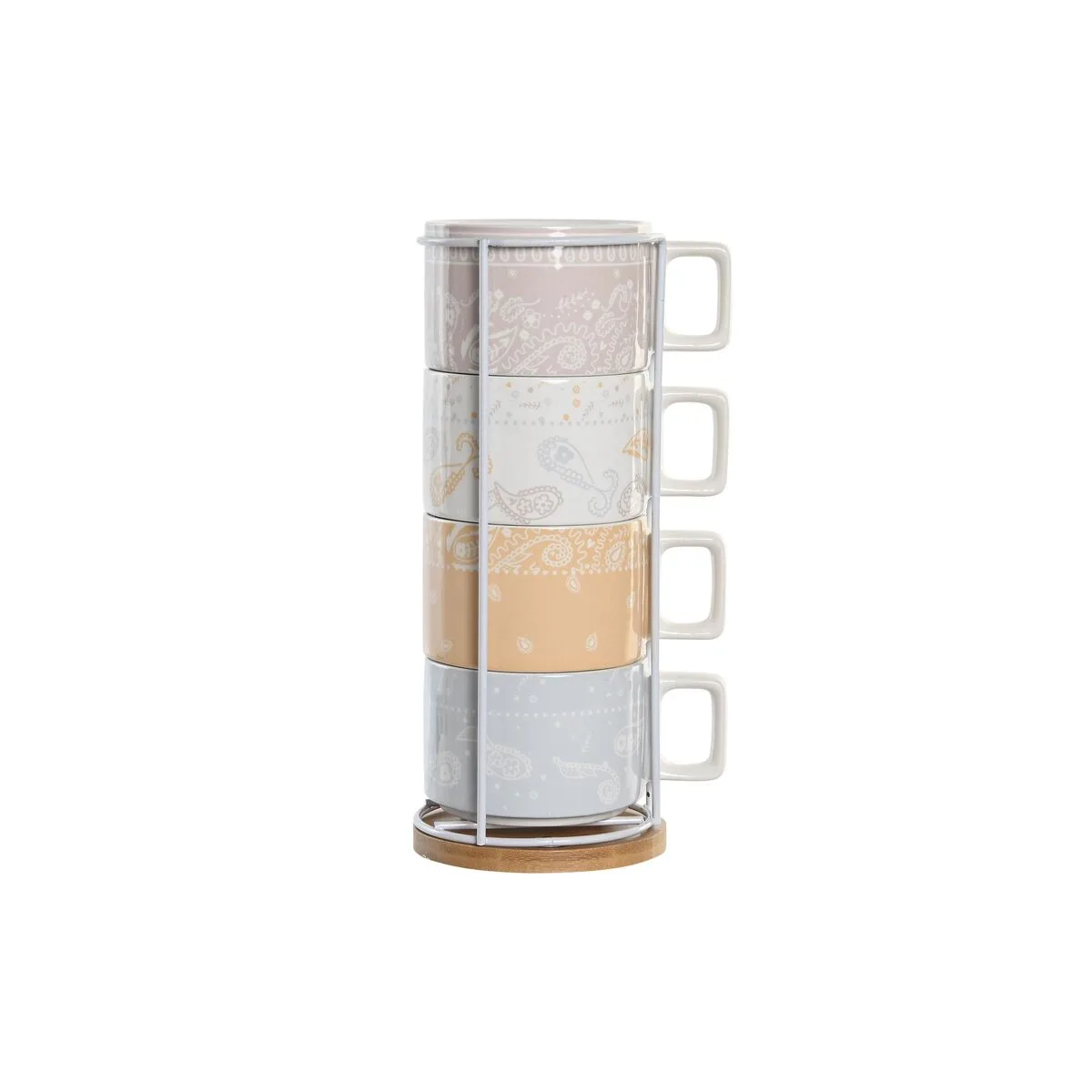 Ensemble de tasses a cafe dkd home decor jaune bleu blanc rouge metal bambou dolomite 260 ml s304454842. Diaytar : Votre destination shopping en ligne pour découvrir les dernières tendances et produits généraux soigneusement sélectionnés