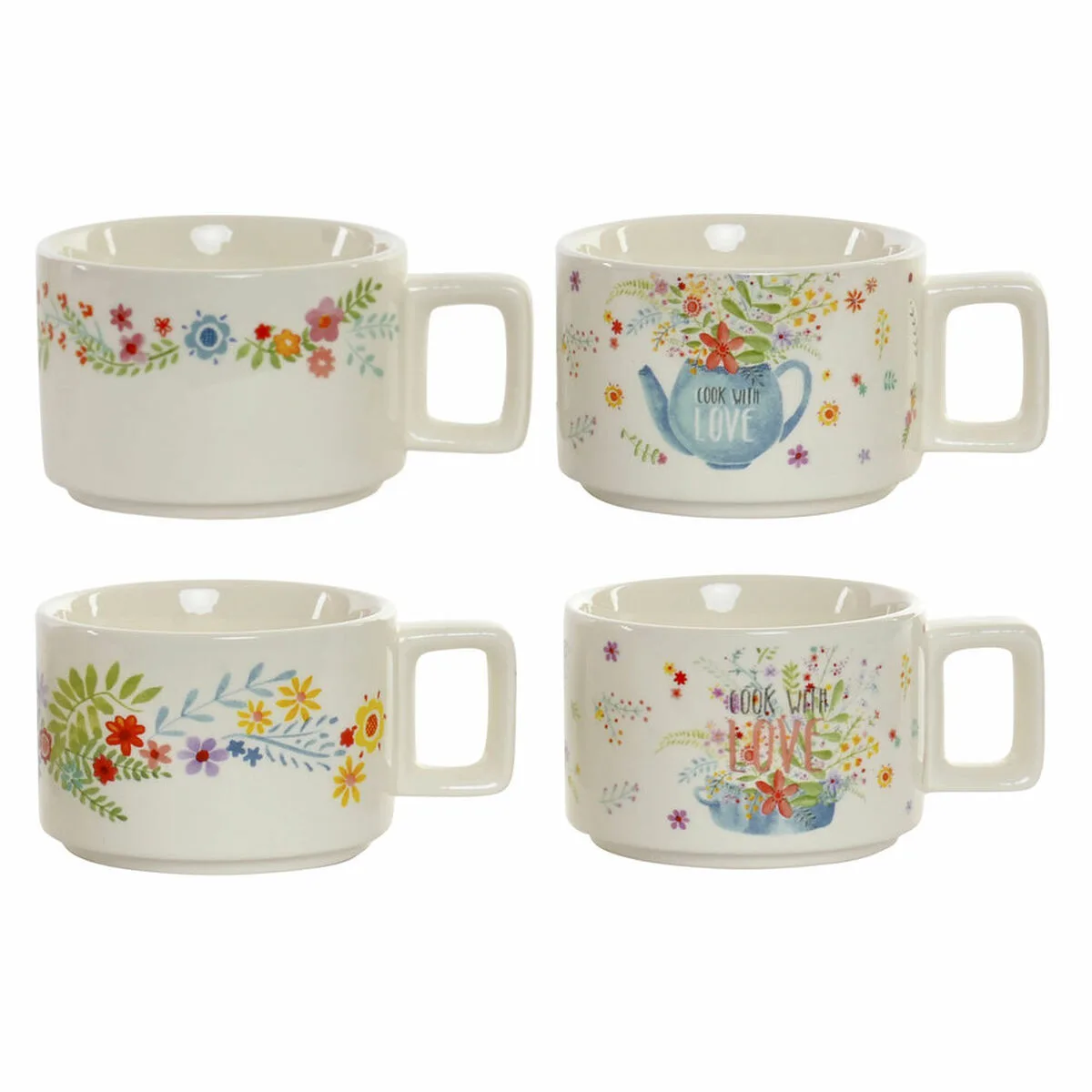 Ensemble de tasses a cafe dkd home decor multicouleur metal bambou dolomite 260 ml s302114573. La boutique en ligne Diaytar, un terrain de jeu infini pour tous ceux qui aiment découvrir des produits utiles et beaux
