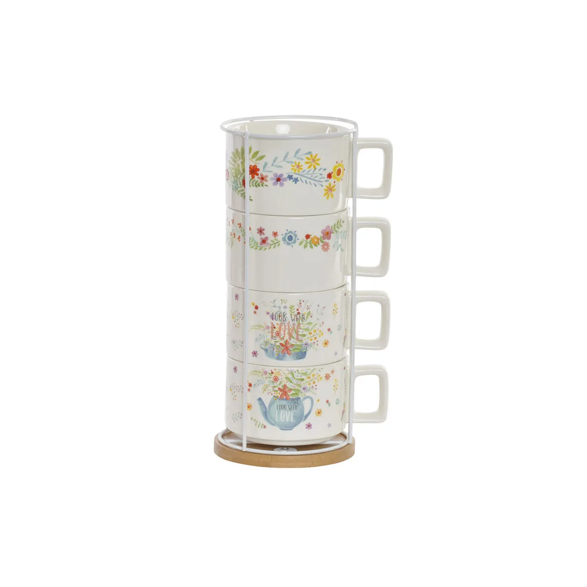 Ensemble de tasses a cafe dkd home decor multicouleur metal bambou dolomite 260 ml s302114587. L'aventure Diaytar, c'est celle d'une équipe passionnée qui déniche pour vous les perles rares du marché généraliste