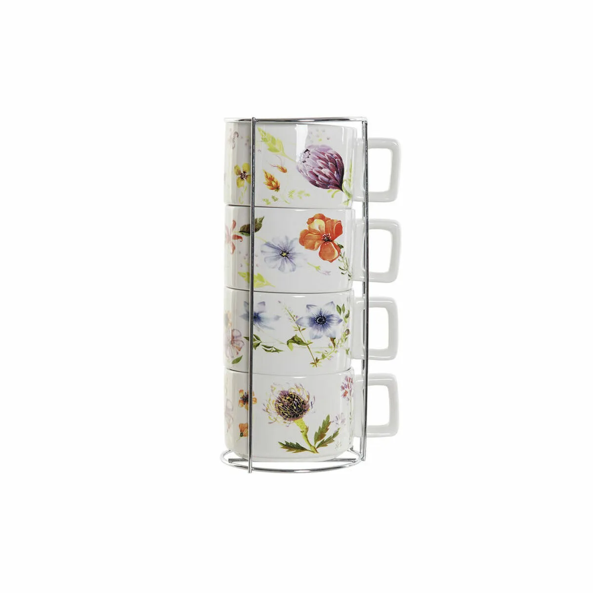 Ensemble de tasses a cafe dkd home decor multicouleur metal dolomite 260 ml s302582486. Diaytar : Votre portail vers un monde de produits où la frontière entre l'essentiel et le superflu devient délicieusement floue