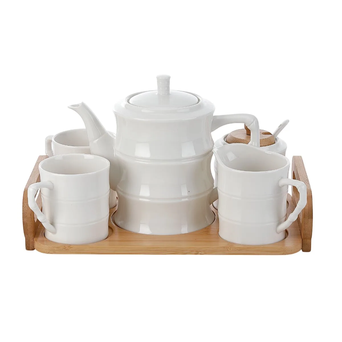 Ensemble de tasses a cafe home esprit blanc bambou porcelaine 240 ml s306142369. Diaytar réinvente le e-commerce avec une approche généraliste axée sur la qualité, la tendance et l'accessibilité