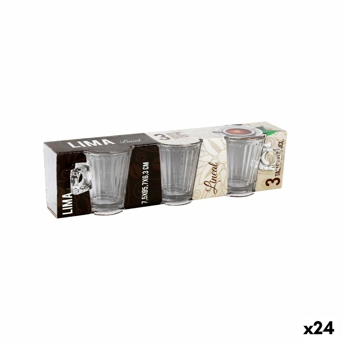 Ensemble de tasses a cafe lima lineal 3 pieces 24 unites s222837499. Diaytar, le trait d'union entre vos besoins pratiques et vos aspirations esthétiques, à travers une offre généraliste pointue