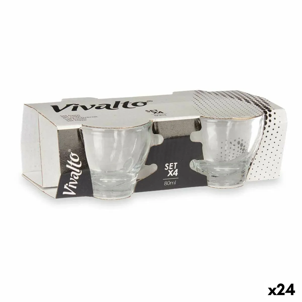 Ensemble de tasses a cafe vivalto ryg6073 transparent verre 80 ml 24 unites s362889572. Diaytar se positionne comme le carrefour des produits innovants, qu'ils relèvent de la tech, de la maison ou du quotidien