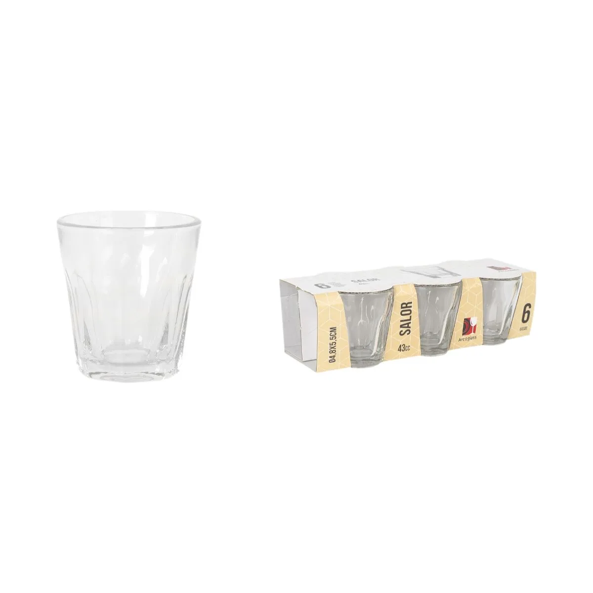 Ensemble de verres a liqueur inde salor 43 ml 6 pieces 12 unites s223764179. Diaytar mise sur la richesse de son catalogue pour s'imposer comme le leader du shopping généraliste en ligne de qualité