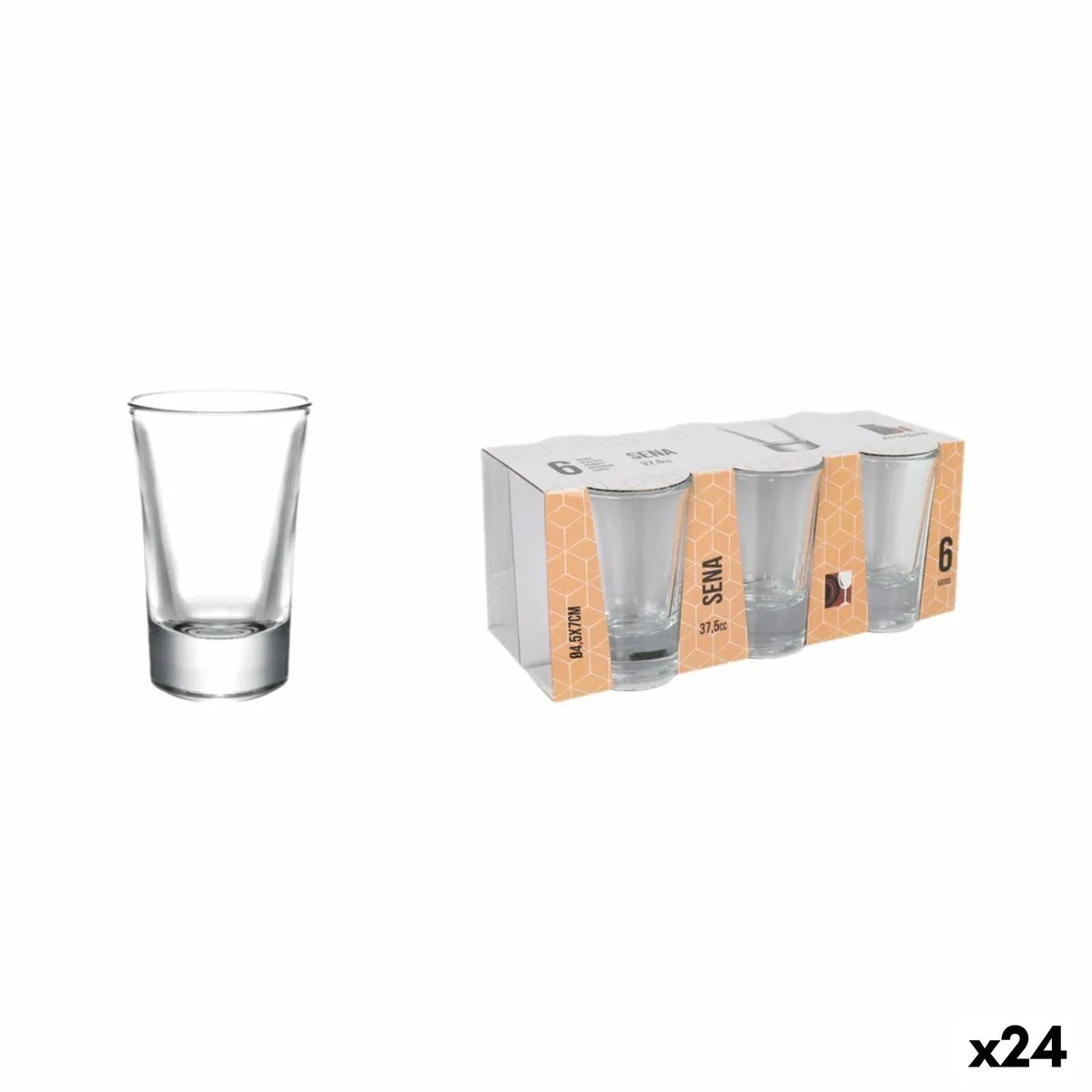 Ensemble de verres a liqueur la mediterranea sena 6 pieces 24 unites s223584928. La mode selon Diaytar : audacieuse, accessible et toujours dans l'air du temps.