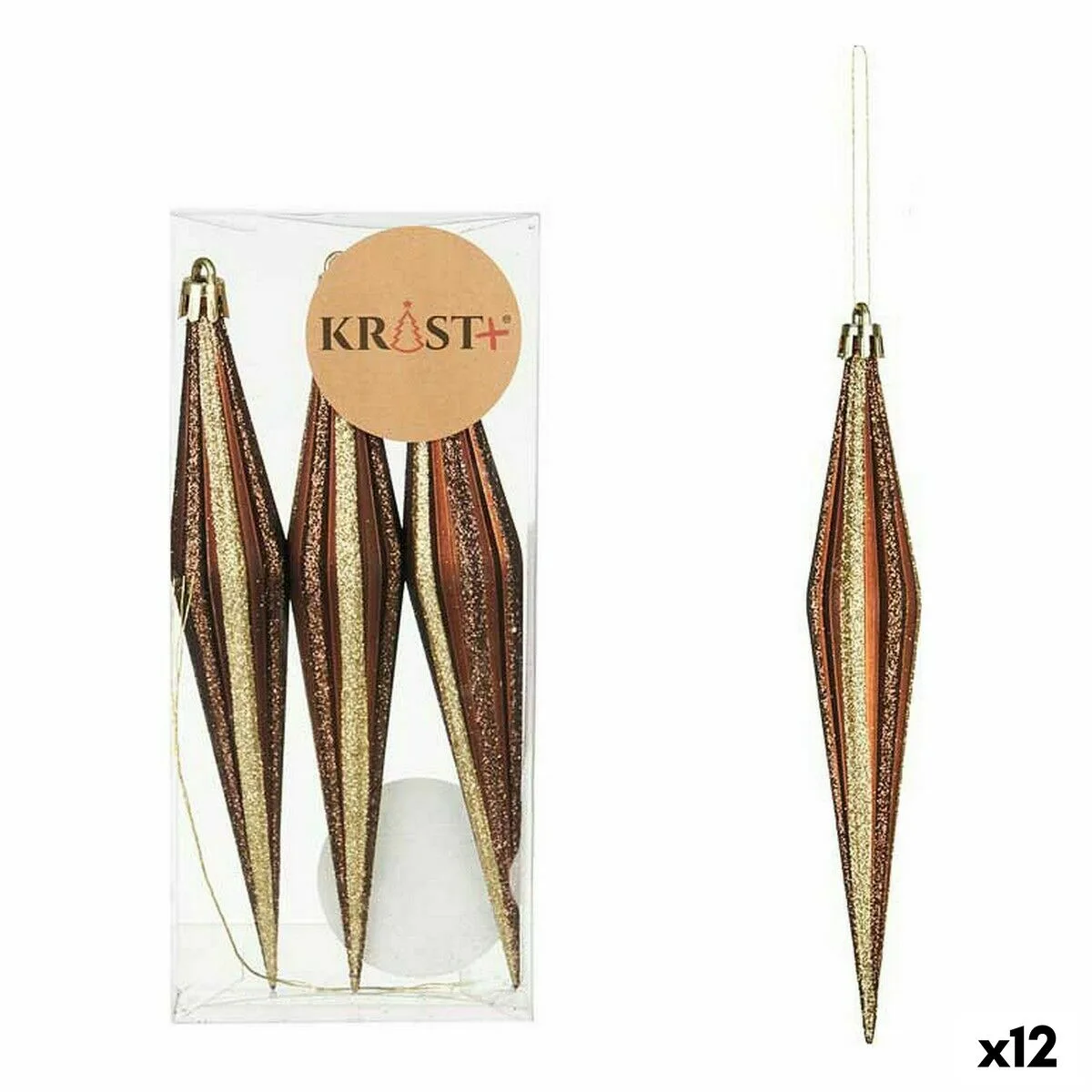 Ensemble decorations de noel krist 00899 marron pvc allonge 8 5 x 3 5 x 19 cm 12 unites s362758522. Diaytar révolutionne votre expérience d'achat en ligne avec une curation unique de produits tendance, high-tech et lifestyle