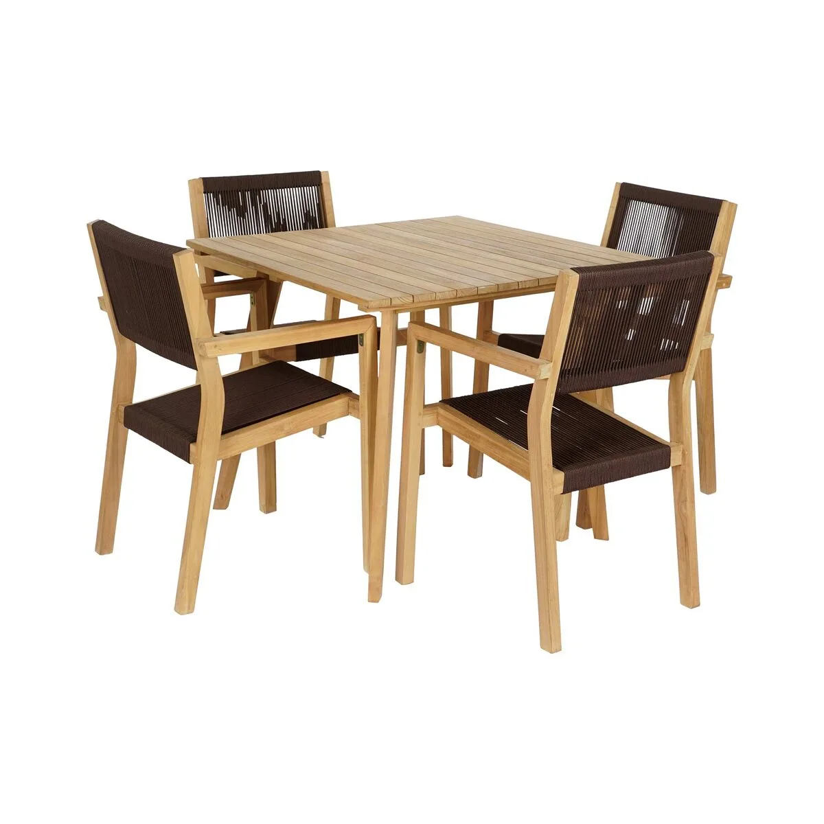 Ensemble table 4 chaises dkd home decor 90 x 90 x 75 cm s304253117. Diaytar réinvente le e-commerce avec une approche généraliste axée sur la qualité, la tendance et l'accessibilité