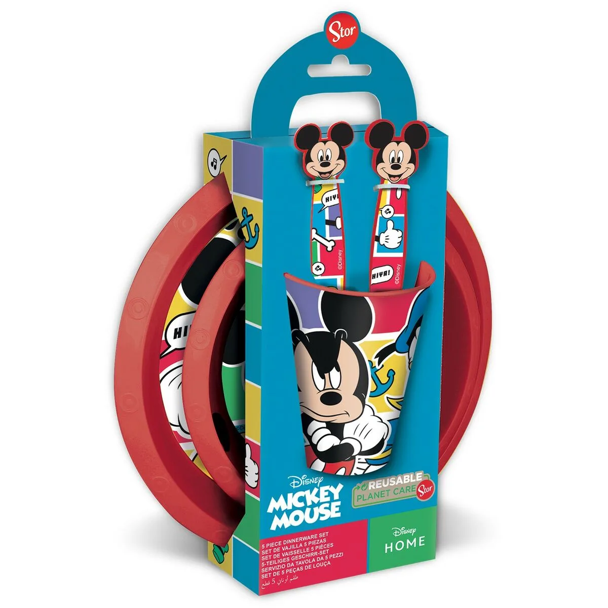 Ensemble vaisselle pour enfants mickey mouse cz11311 5 pieces s3711571571. Diaytar vous connecte à l'essentiel et au superflu stylé : une gamme complète de produits pour tous vos besoins et envies