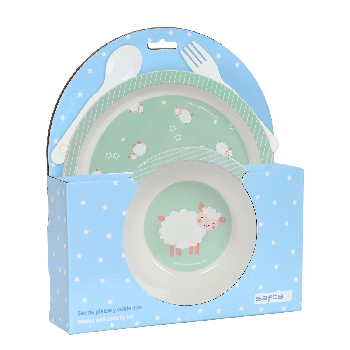 Ensemble vaisselle pour enfants safta ovejita polyurethane 4 pieces s430753246. Diaytar, le curateur de votre style de vie moderne, à travers une offre généraliste constamment renouvelée et actualisée