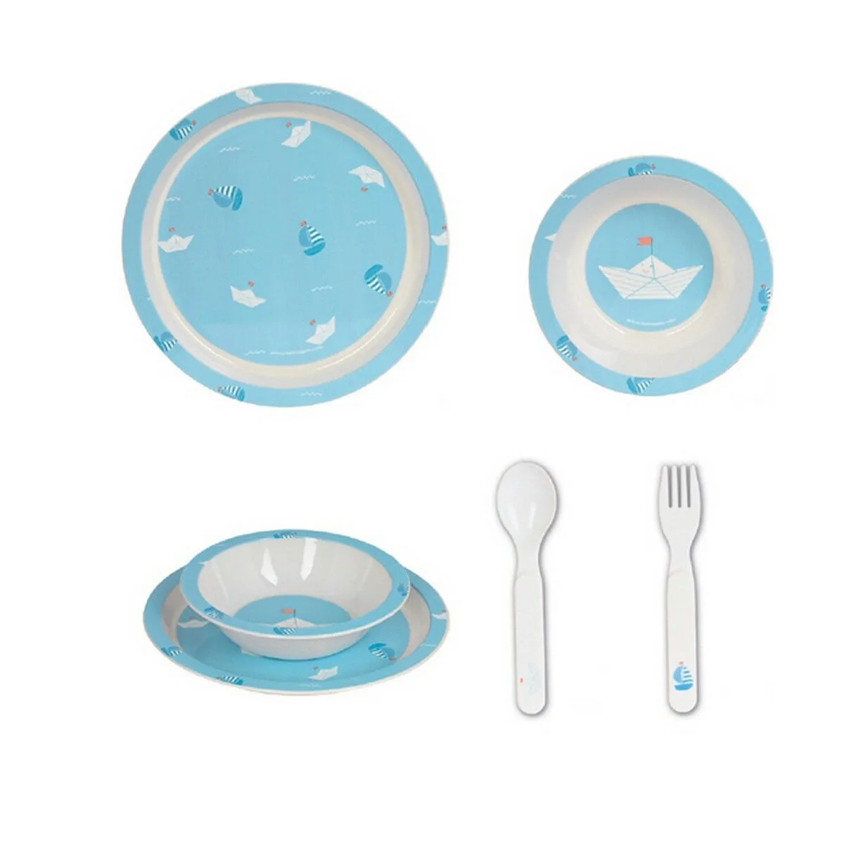 Ensemble vaisselle pour enfants safta ship polyurethane 4 pieces s430755051. Nous sommes Diaytar, les architectes de votre espace de vie en ligne, meublé avec les meilleurs produits du moment