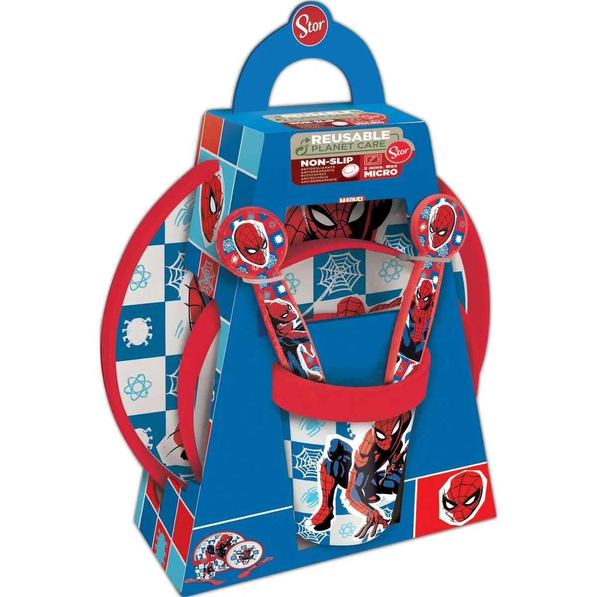 Ensemble vaisselle pour enfants spider man cz11308 plastique 5 pieces s3711572180. Exprimez votre personnalité avec les accessoires tendance de Diaytar.