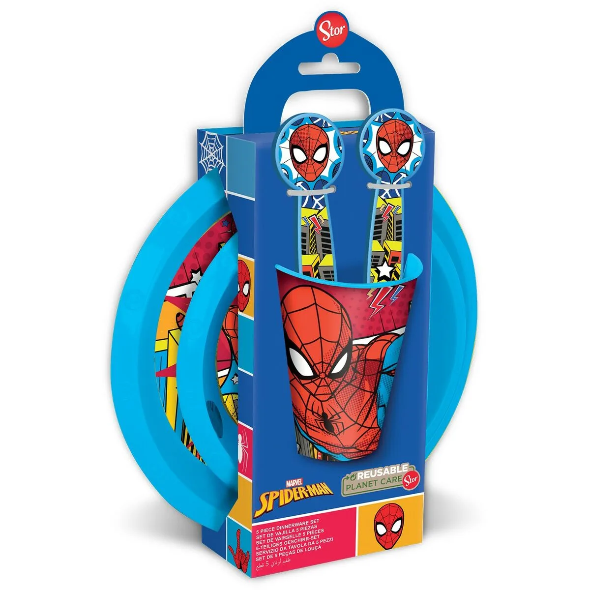 Ensemble vaisselle pour enfants spider man cz11313 plastique 5 pieces s3711571659. Diaytar : Votre destination shopping en ligne pour découvrir les dernières tendances et produits généraux soigneusement sélectionnés