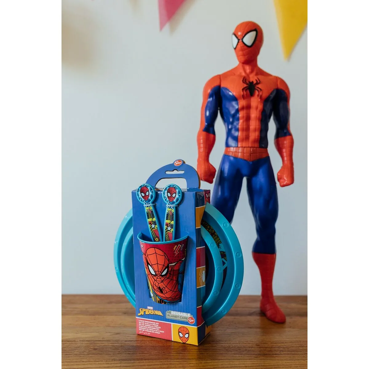 Ensemble vaisselle pour enfants spider man cz11313 plastique 5 pieces s3711571688. Notre mantra chez Diaytar : un produit, un sourire. Nous mesurons notre succès à votre satisfaction instantanée.