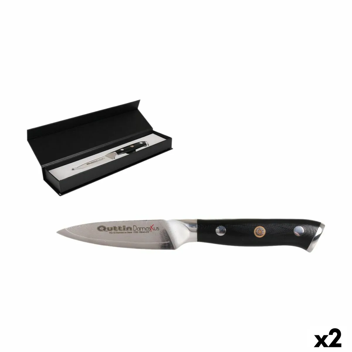 Eplucheur quttin damaskus noir argente acier inoxydable 9 cm 2 unites s223707385. Chez Diaytar, nous transformons vos envies en réalité avec style.