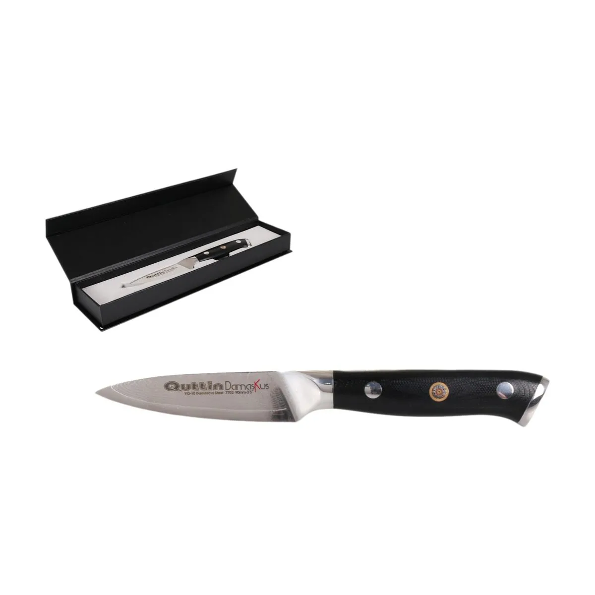 Eplucheur quttin damaskus noir argente acier inoxydable 9 cm 2 unites s223707396. Votre boutique de confiance Diaytar vous accompagne dans tous vos projets.