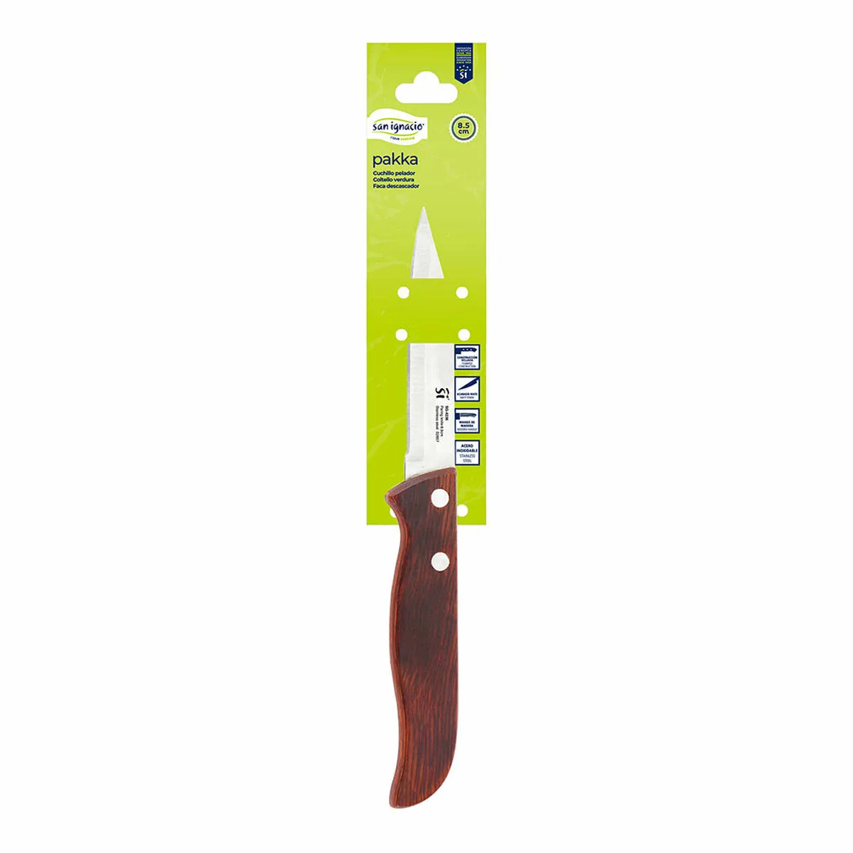 Eplucheur san ignacio pakka sg 4236 acier inoxydable 8 5 cm marron s792320978. Diaytar : Votre guide shopping pour une sélection exigeante de produits tendance, technologiques et domestiques