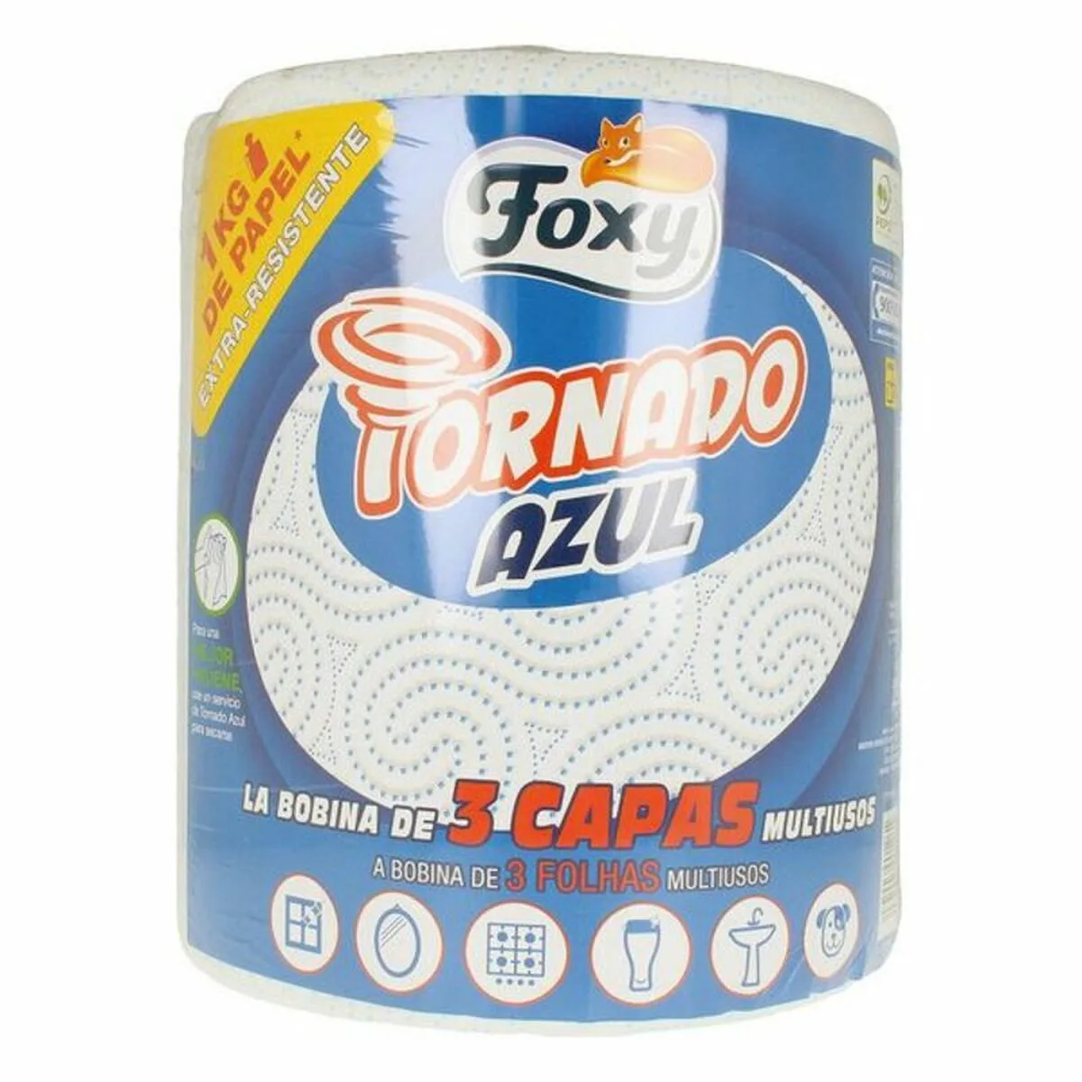 Essuie tout foxy tornado azul s057804087. Diaytar Mode : Où l'élégance rencontre l'originalité pour un style unique.