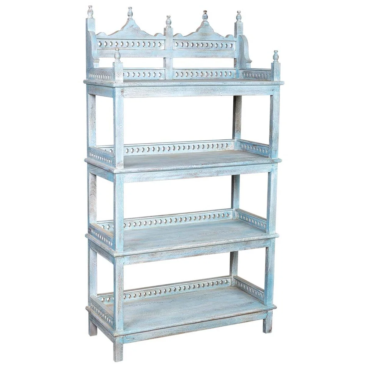 Etagere alexandra house living bleu bois de manguier 40 x 166 x 90 cm d163279227. Diaytar, c'est l'assurance de découvrir des produits que vous ne trouverez nulle part ailleurs, tous domaines confondus