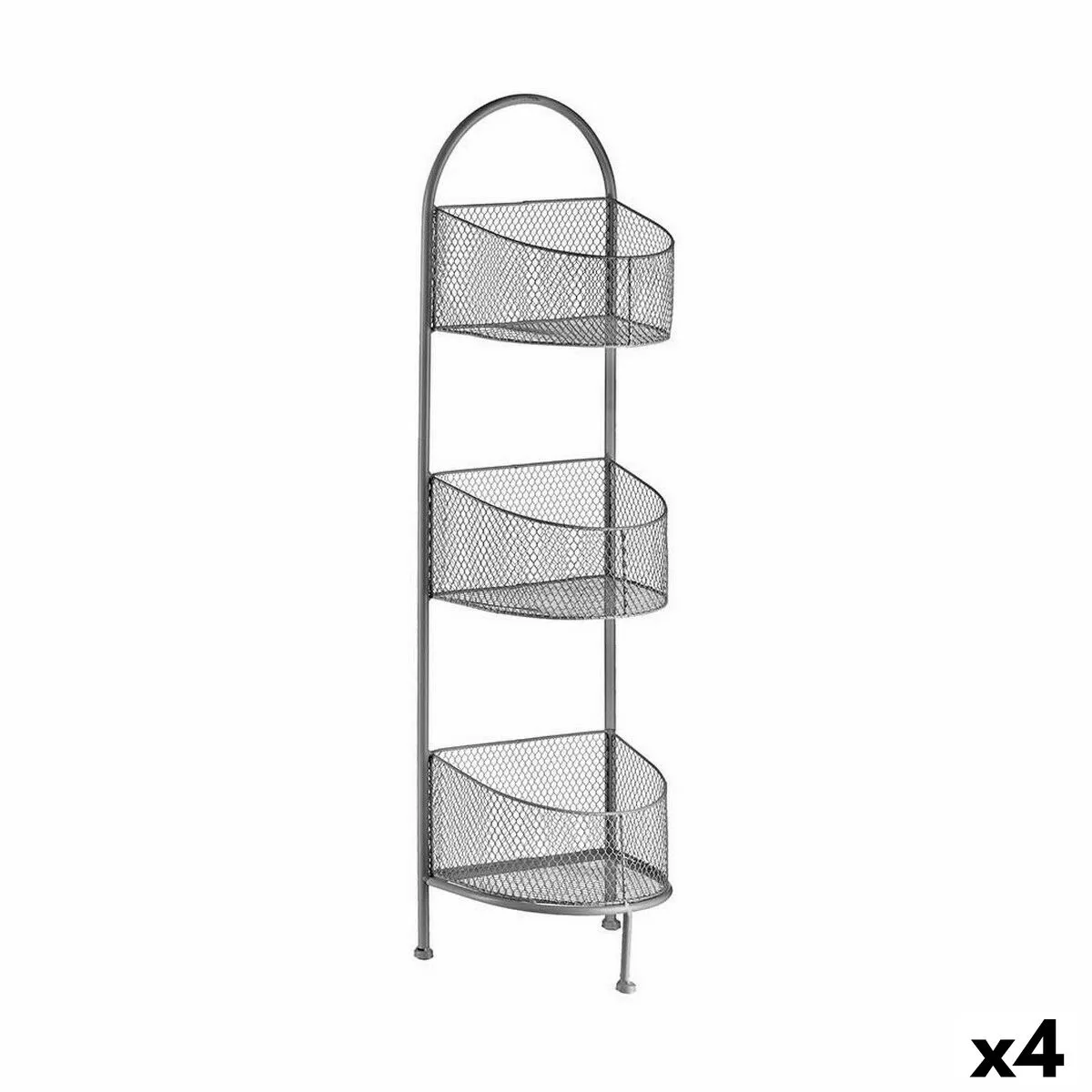 Etagere argente metal 21 2 x 97 x 28 5 cm 4 unites s362565114. Notre credo ? L'excellence accessible. Diaytar rend le premium attainable dans chaque catégorie de produits.