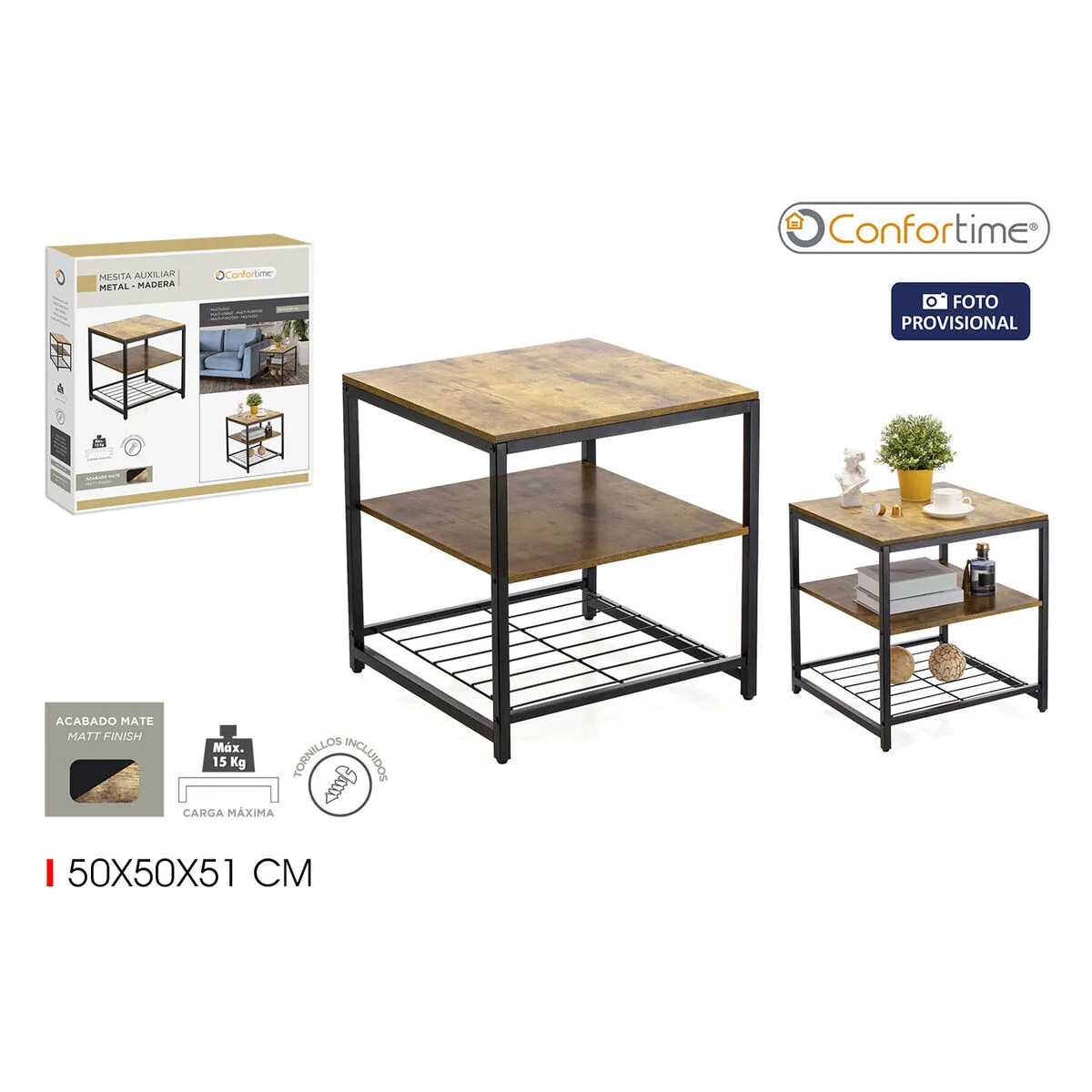 Etagere confortime 50 x 50 x 51 cm 2 unites s223542224. Diaytar, c'est le livre dont vous êtes le héros. Chaque produit que vous choisissez est un chapitre de votre histoire.