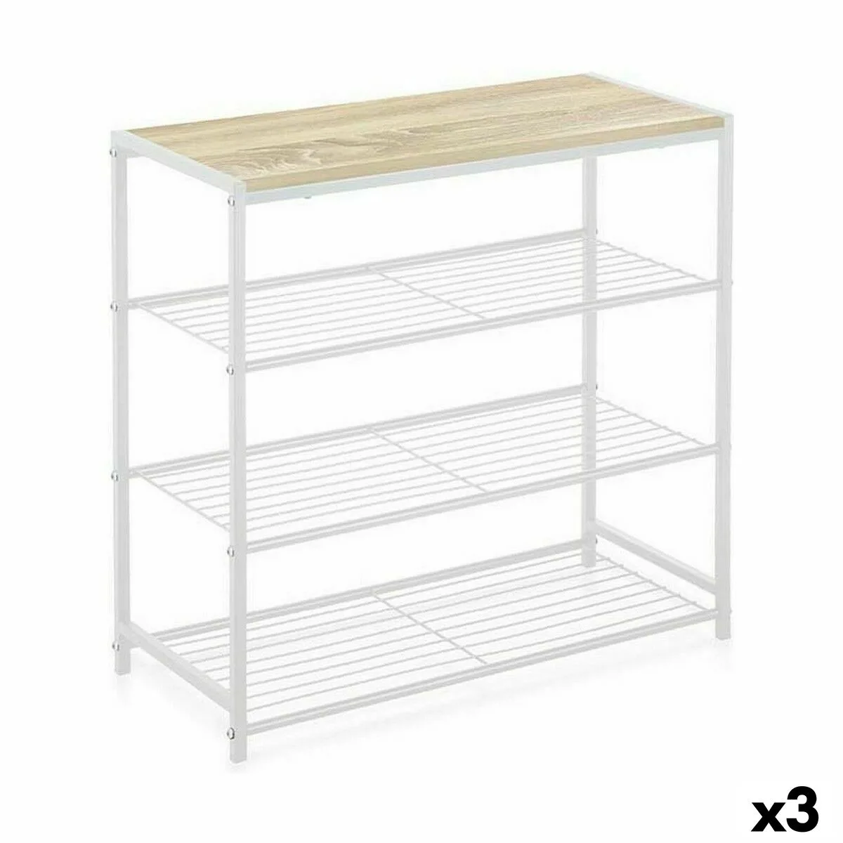 Etagere confortime blanc bois metal 60 x 30 x 63 5 cm 3 unites s223243853. Diaytar, c'est le cocktail parfait entre l'esprit start-up et l'expertise d'un grand commerçant généraliste.