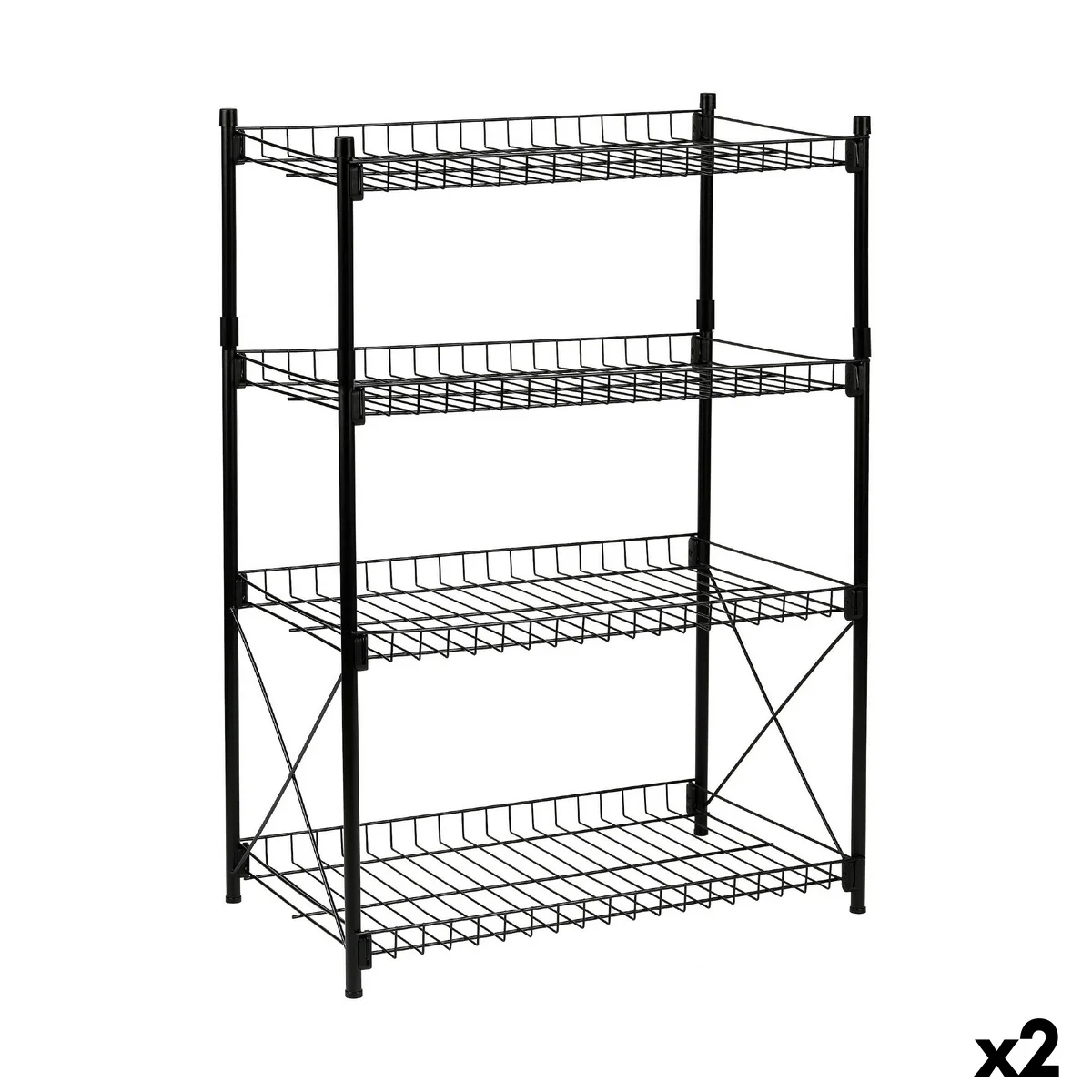 Etagere confortime metal 52 x 34 x 86 cm 2 unites s223120362. Nous sommes les storytellers du produit ordinaire devenu extraordinaire. Bienvenue dans le récit Diaytar.