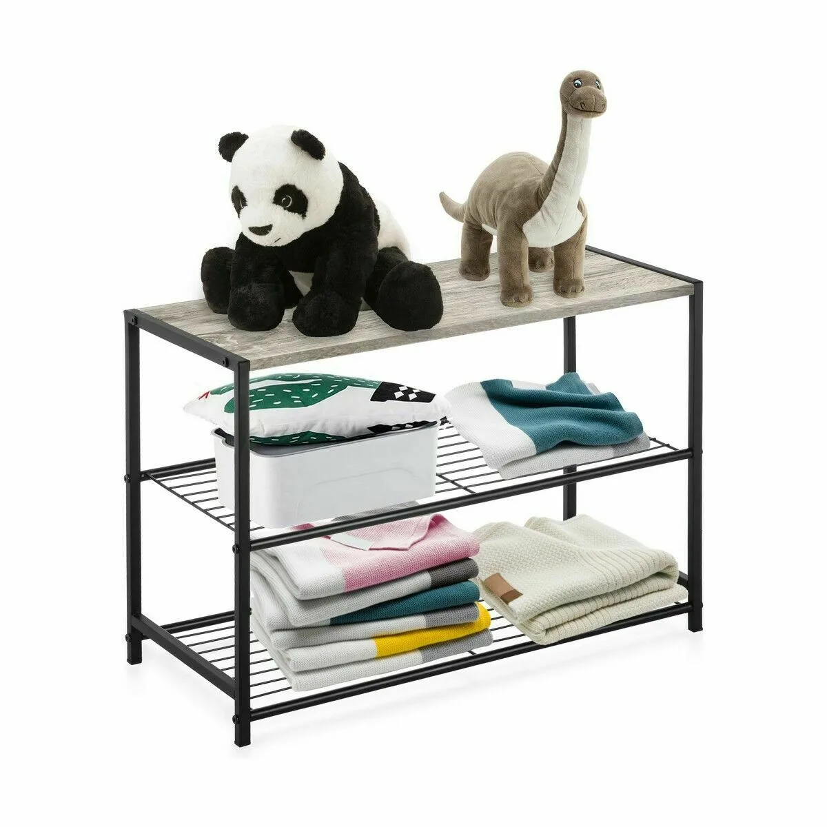 Etagere confortime metal 60 x 30 x 43 cm 4 unites s223129471. Diaytar incarne le renouveau du commerce en ligne : authentique, engagé et résolument tourné vers l'avenir.