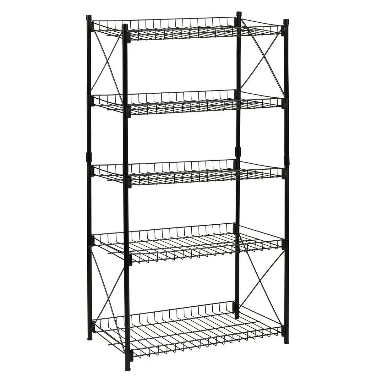Etagere confortime metal noir 52 x 34 x 110 cm 2 unites s223120446. Diaytar a fait de la variété son arme secrète : une offre généraliste si vaste que vous y trouverez forcément l'inimaginable