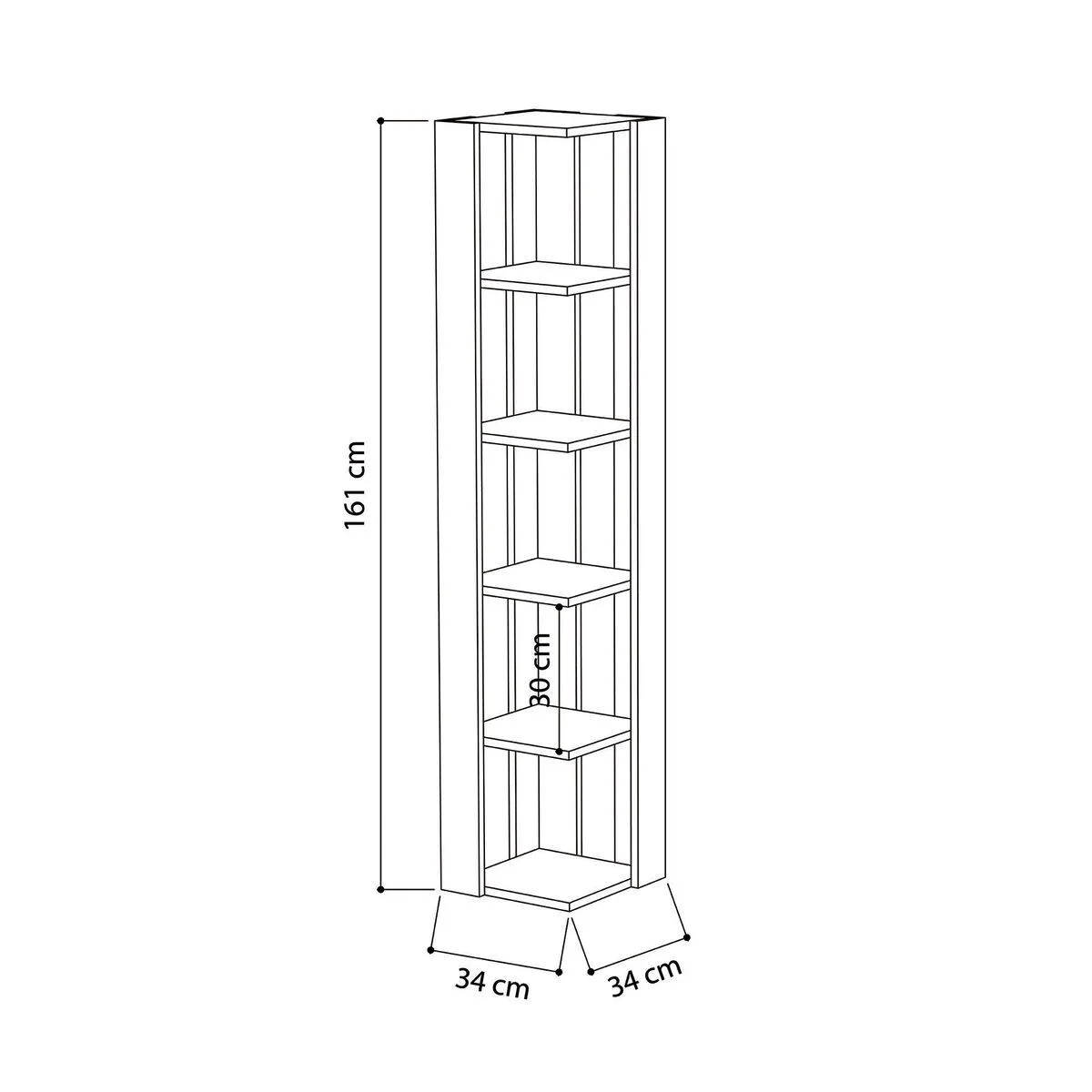 Etagere d angle alexandra house living blanc bois mdp 33 x 161 x 33 cm 5 etageres d163289999. Notre mission chez Diaytar : démocratiser l'accès aux produits extraordinaires, sans rogner sur le design ou la qualité.