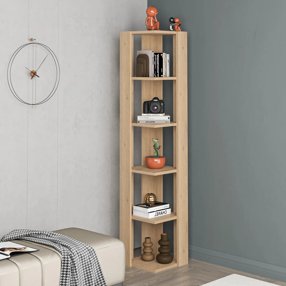 Etagere d angle alexandra house living chene bois mdp 33 x 161 x 33 cm 5 etageres d163290076. Diaytar mise sur l'intelligence collective : notre communauté nous guide pour dénicher les produits les plus plébiscités.